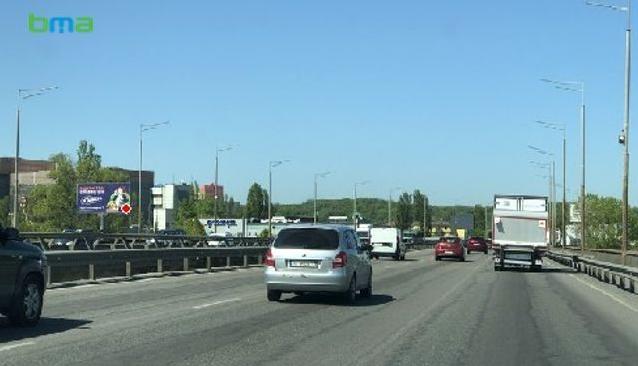 Білборд/Щит, Київ, Промислова вул. (Південний мост)