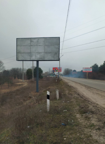 Білборд/Щит, Траси, Траса Київ-Десна, праворуч, 1 км за постом ДАІ, напрямок Вишгород,Київ