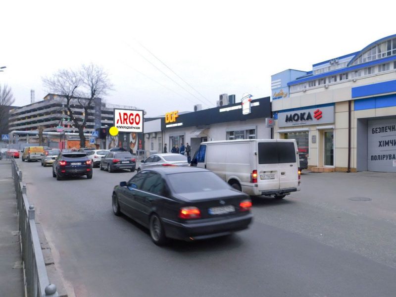 Скролл/Ситиборд, Киев, Малевича Казимира вул. 86-Б, база Автозвуку, в напрямку до  ТЦ "Оушен Плаза"