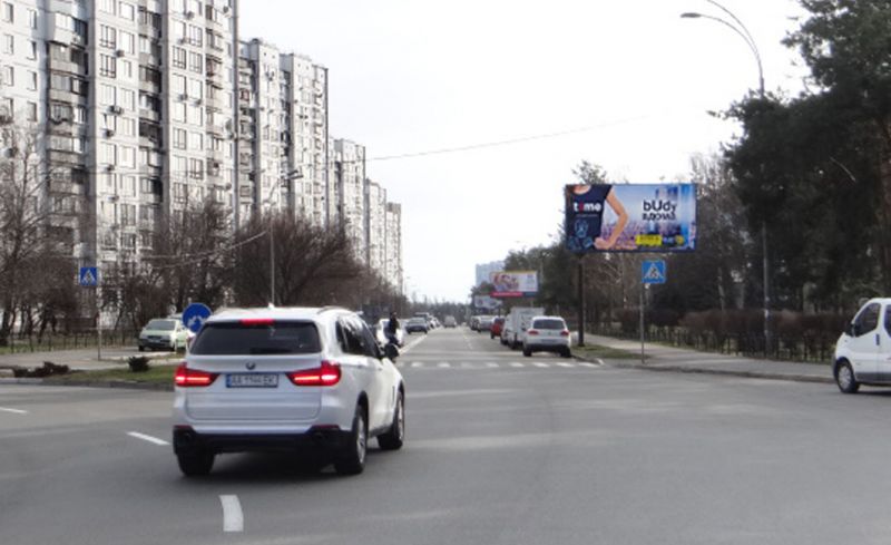 Білборд/Щит, Київ, вул.Жмаченка/парк Перемоги (А) на Броварський пр-т