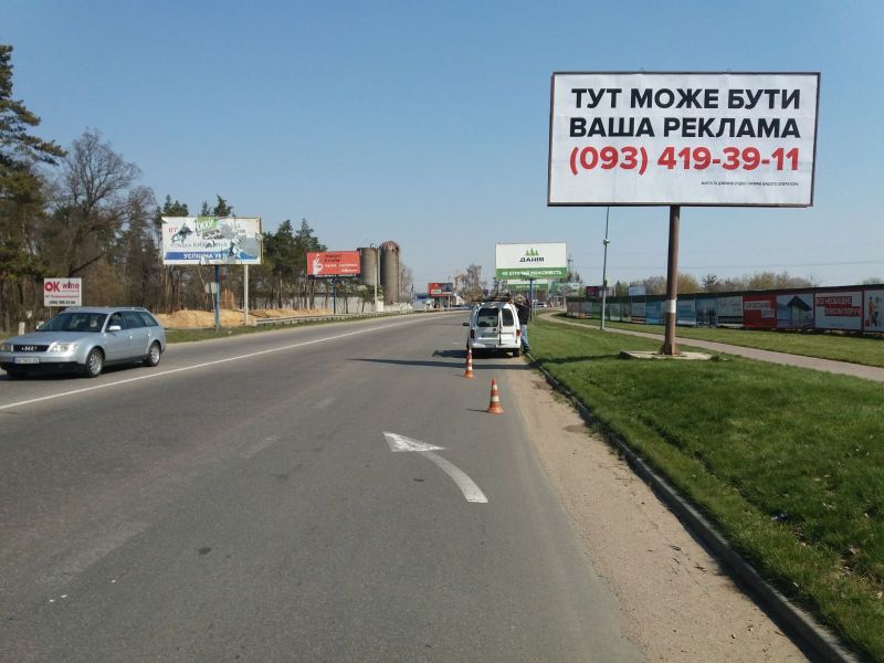 Білборд/Щит, Софіївська Борщагівка, Ул. Соборная , ЖК "София Клубный"