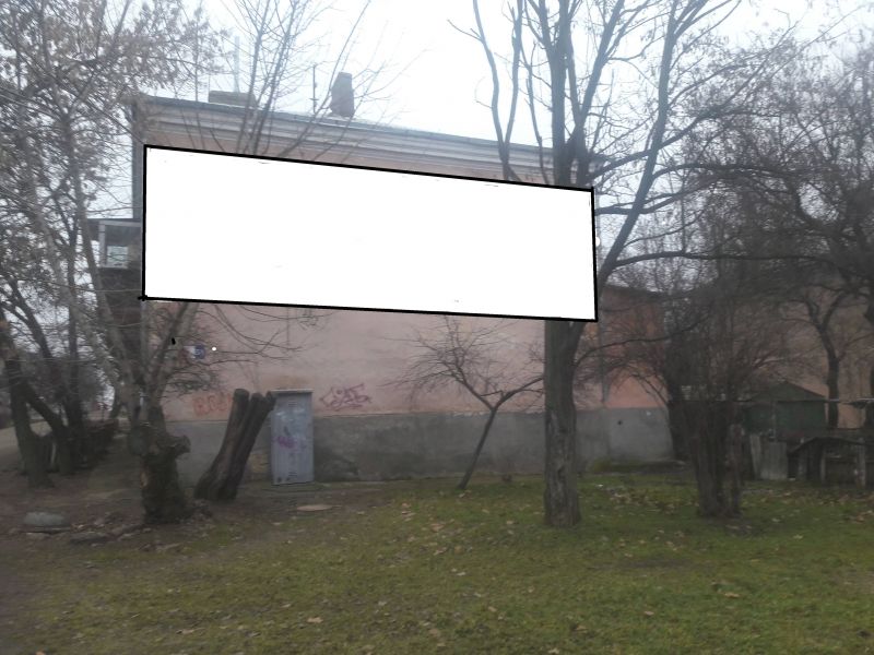 Реклама на фасадах/Брандмауэр, Николаев, проспект Героев Украины дом 51
