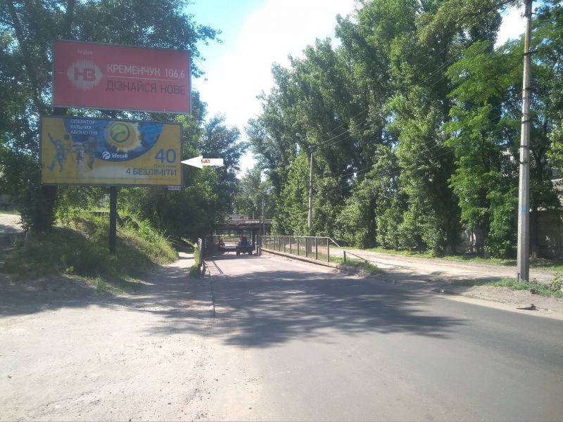 Билборд/Щит, Кременчуг, ул. Ярмарочная, 2, район автосалона  „Тойота”
