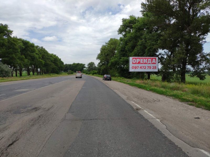 Билборд/Щит, Кременчуг, пр. Полтавский, выезд из Кременчуга