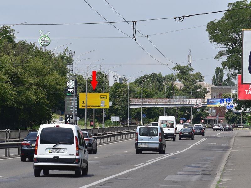 Білборд/Щит, Київ, Визволителів пр., 15, біля супермаркетів "Фокстрот" і "Ельдорадо", в сторону бул. Перова