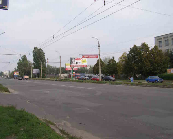 Білборд/Щит, Черкаси, ул.Сумгаитская, напротив супермаркета "Фуршет"