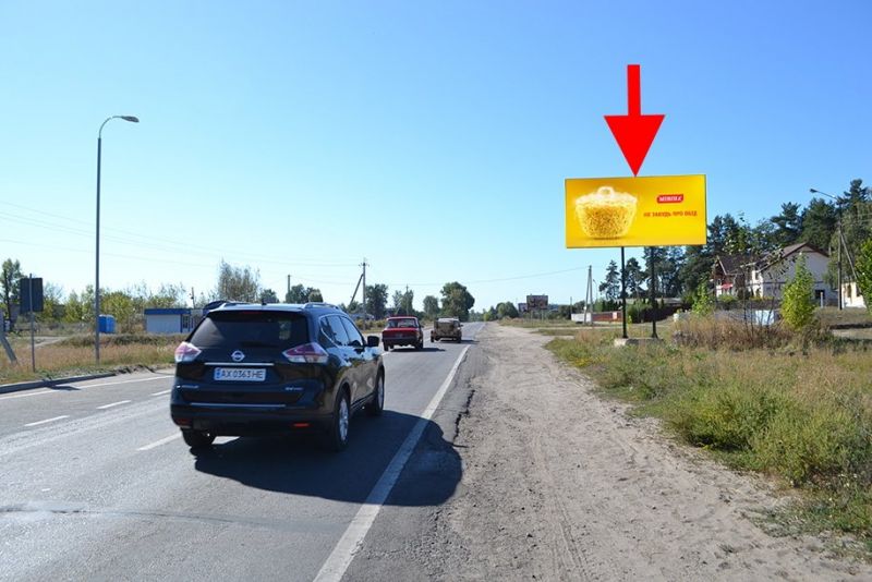 Билборд/Щит, Трассы, сел. Черкаські Тишки - біля ресторану "Коляда" - у бік Харкова