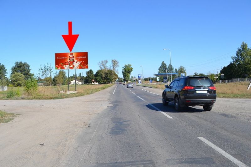 Билборд/Щит, Трассы, сел. Черкаські Тишки біля ресторану "Коляда" - у бік сел. Липці