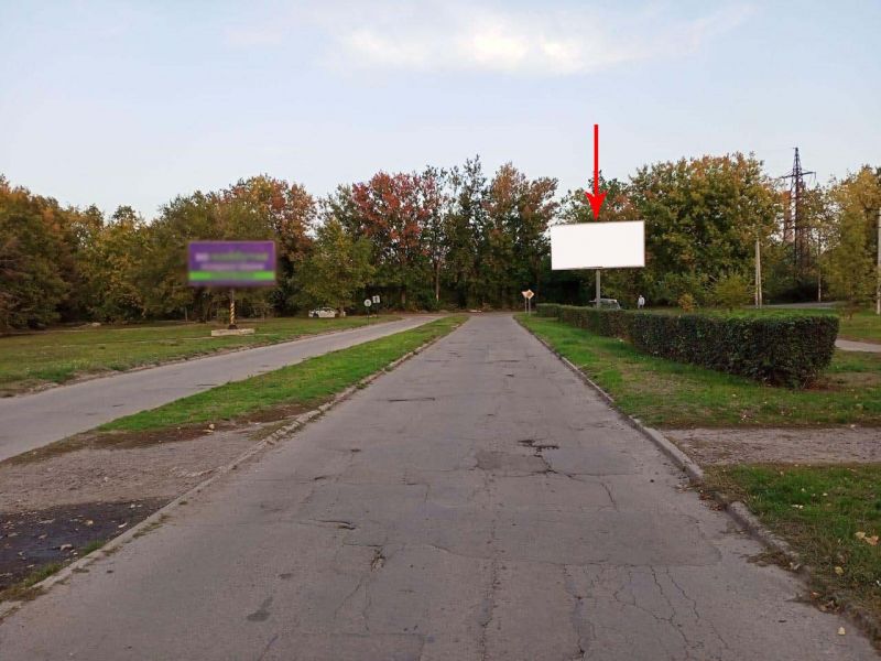 Білборд/Щит, Вільногірськ, Vg01A,в`їзд з вул. Промислової на бульвар Миру