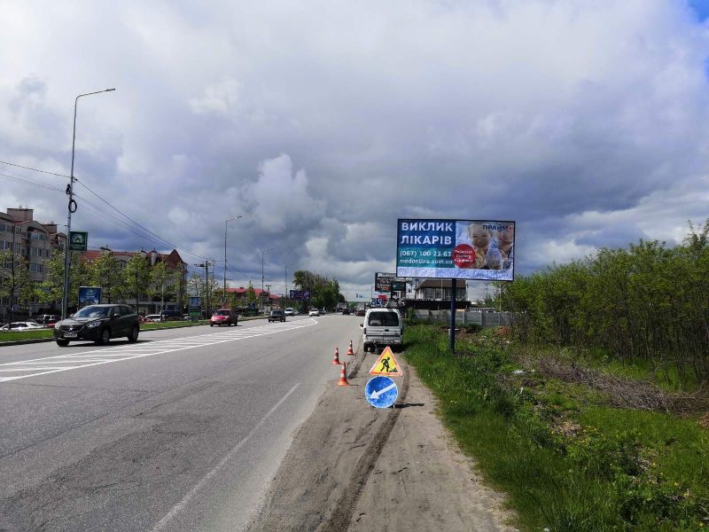 Билборд/Щит, Трассы, Ул. Белогородская , напротив ЖК "Петровский Квартал"