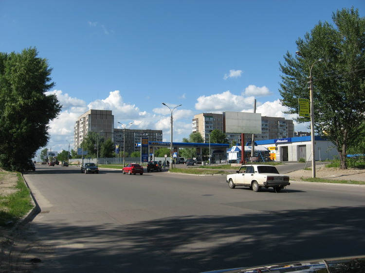 Білборд/Щит, Черкаси, вул. Володимира Великого, ( на АЗС "УКРНАФТА")