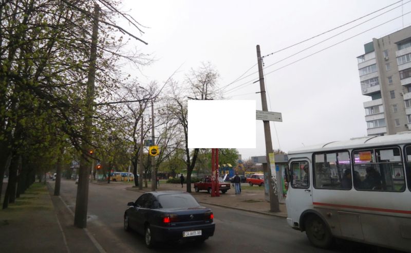 Білборд/Щит, Черкаси, бул. Шевченка, 305 (маг АТБ, Приватбанк)