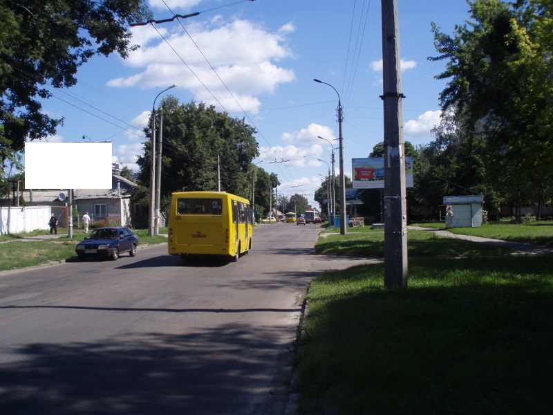 Билборд/Щит, Черкассы, вул. Грушевського - вул. Гоголя