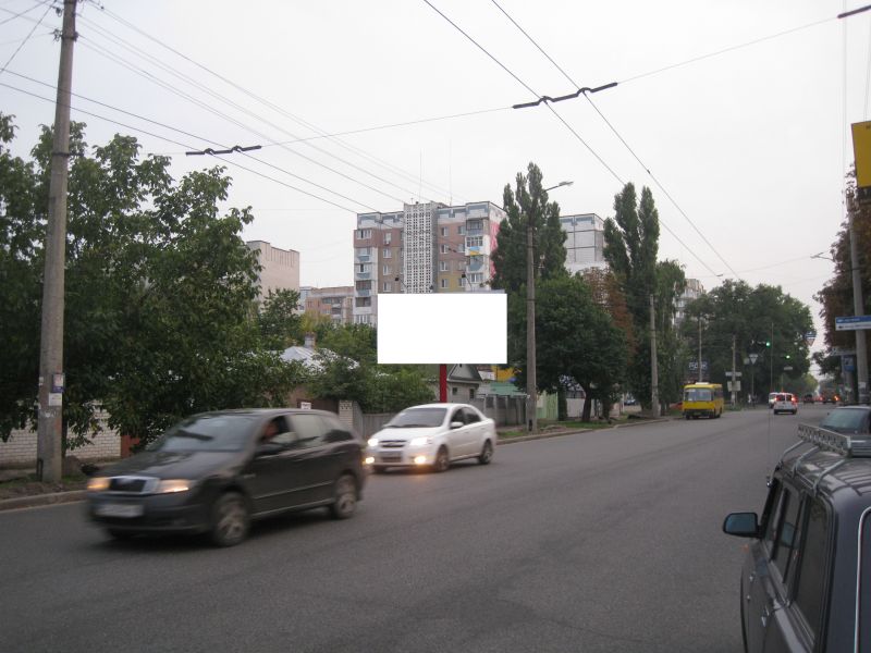 Білборд/Щит, Черкаси, вул. Чорновола - вул. Надпільна (біля маг. Декор)