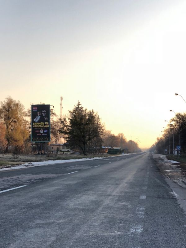 Билборд/Щит, Трассы, В`їзд в м.Біла Церква з Києва поряд КПП