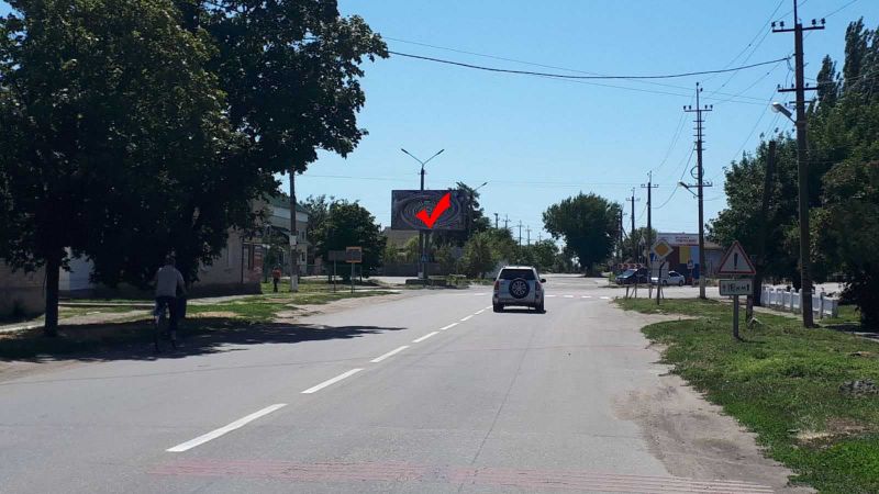 Билборд/Щит, Приморск, вул. Центральна, навпроти автостанції