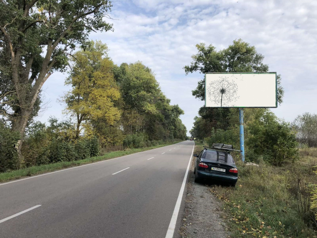 Білборд/Щит, Траси, с.Глібівка, в'їзд, напрямок з Києва