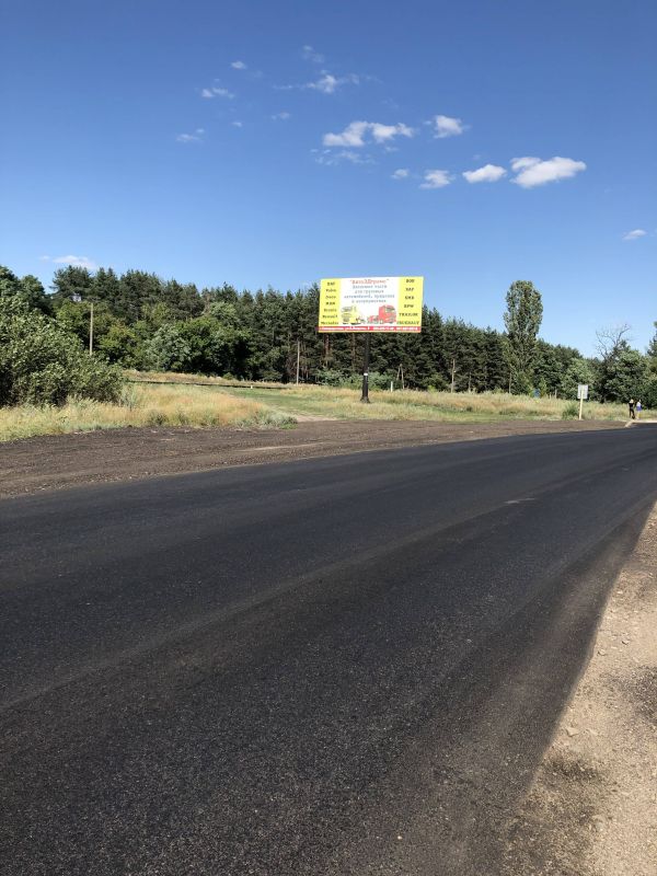 Билборд/Щит, Кременная, м. Кремінна, сел. Стара Краснянка, район залізничної зупинки «Володіно»;