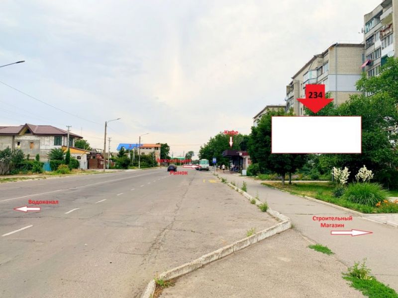 Билборд/Щит, Каховка, Мелітопольська (буд.№194)/Медтехніка_А
