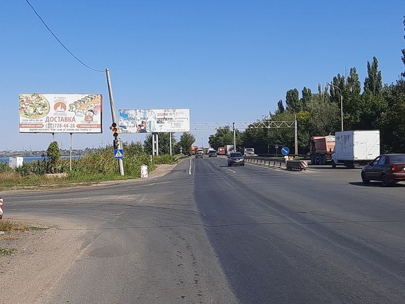Билборд/Щит, Трассы, Объездная дорога, с. Усатово, 14+500Б в стор пос. Кототвского