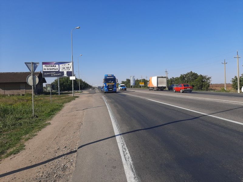Білборд/Щит, Траси, Объездная дорога 28+00 Б в стор 2х столбов