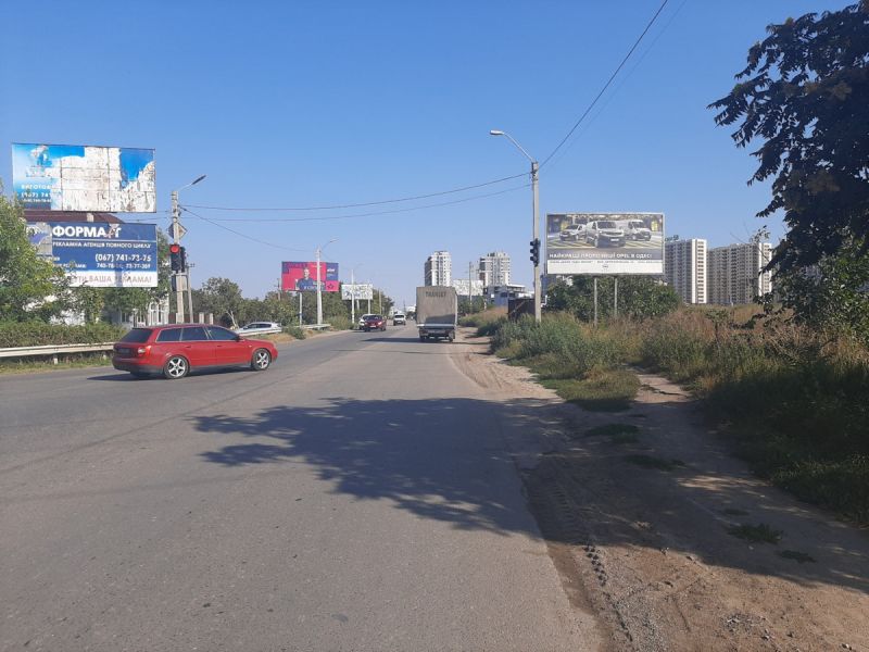 Билборд/Щит, Трассы, Одесса-Черн-ка (МЕТРО 2) 2+400 А (в город)