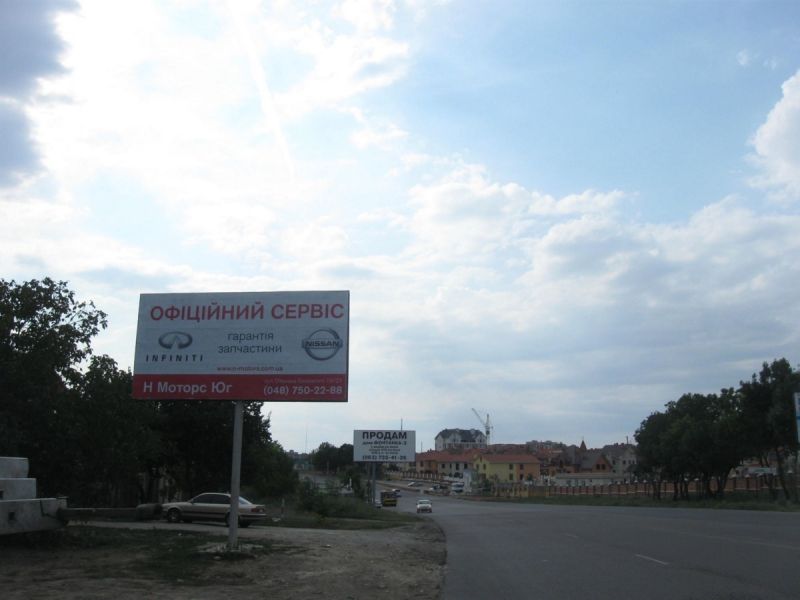 Білборд/Щит, Траси, Одесса-Южный(КРЫЖАНОВКА) 14+800 Б (в стор. Одессы)