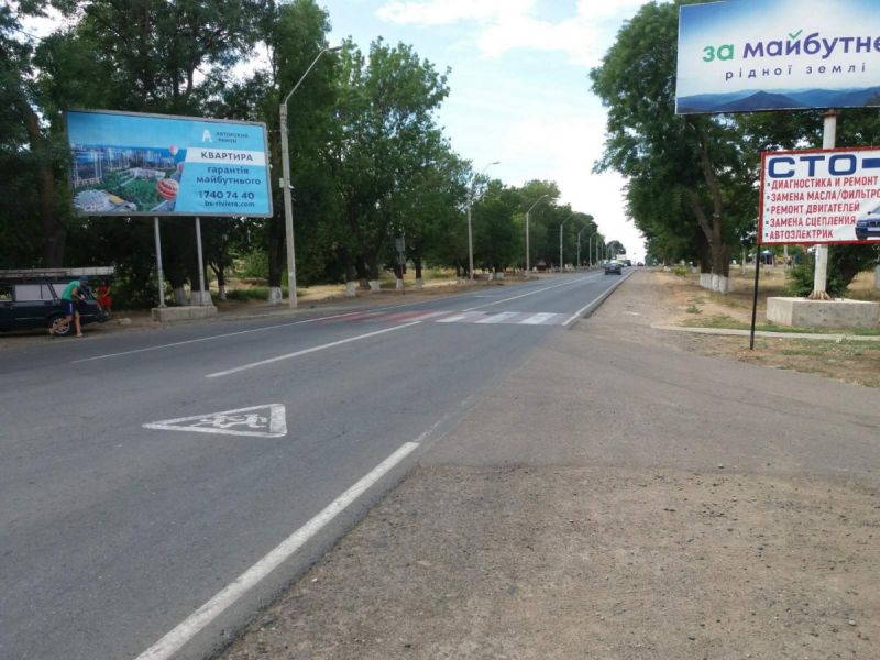 Билборд/Щит, Трассы, Одесса-Южный 20+250 Б (Фонтанка) в стор. Одессы