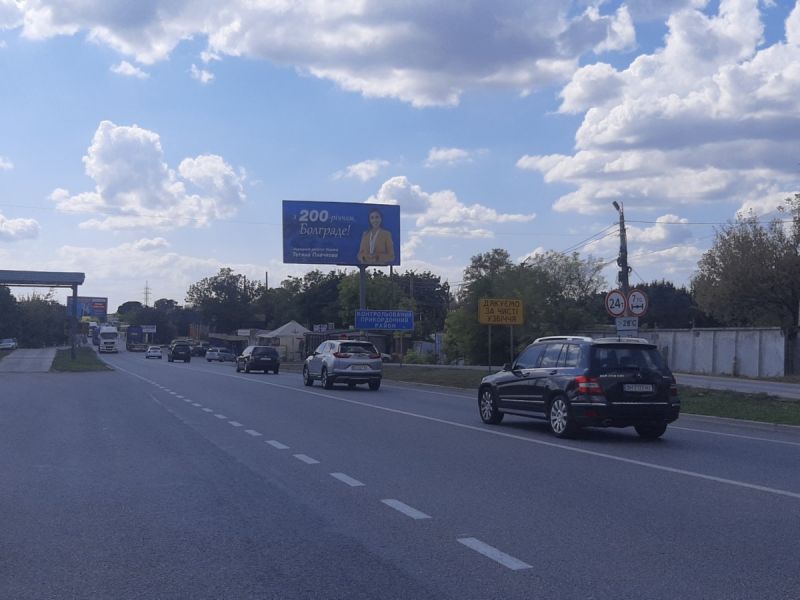 Білборд/Щит, Траси, Одесса-Рени 11+950 А ( в стор. Рени с 2 столбов)