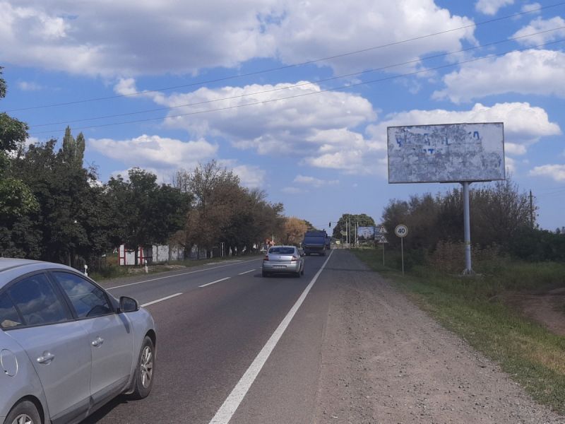 Білборд/Щит, Траси, Одесса-Рени, с.Хлебодарское 13+300 А (в стор. Одессы)