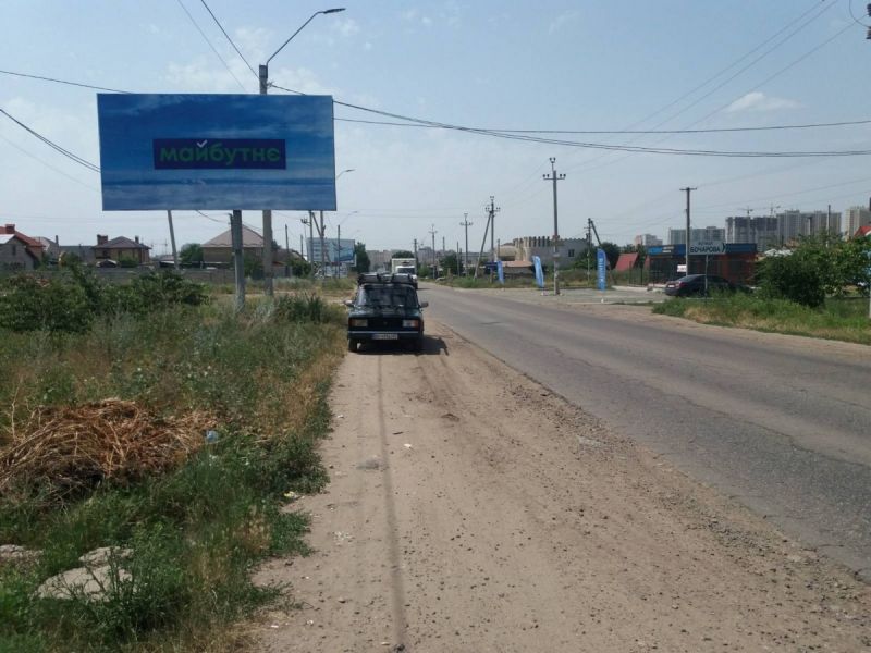 Білборд/Щит, Траси, Ривьера 3 Б в стор. ул. Заболотного