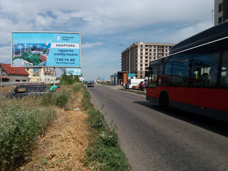 Білборд/Щит, Траси, Ривьера 6 Б в ст.ул.Заболотного (пос.Котовского)