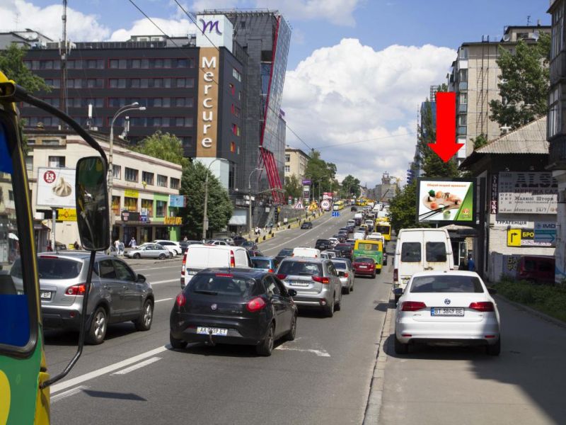 Led екран/Відеоборд, Київ, Гетьмана вул., 17, навпроти ТРЦ "Космополіт", в сторону ст. м. "Шулявська"