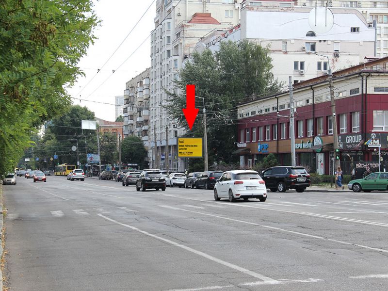 Led екран/Відеоборд, Київ, Іллєнка вул. (колиш. Мельникова вул.), 83а, навпроти КІМВ, в бік ст. м. "Лук'янівська", центру, (ролик 10 сек, 1 вихід/1,5 хвилини)