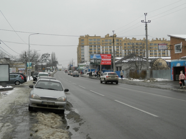 Білборд/Щит, Київ, Петропавлівська Борщагівка, вул. Соборна, 4