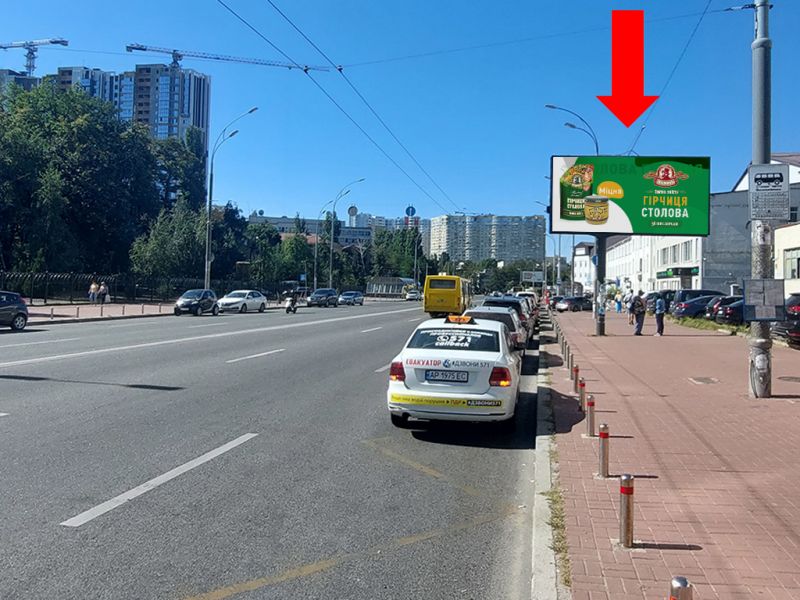 Led экран/Видеоборд, Киев, Васильківська вул., 32, ст.м. "Васильківська", в напрямку ВДНГ, пр. Глушкова, Теремков, (ролик 10 сек, 1 вихід/1,5 хвилини)