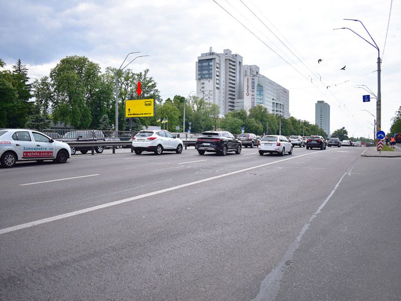 Білборд/Щит, Київ, Перемоги пр., 76, навпроти, в сторону ст.м. "Берестейська", з центру