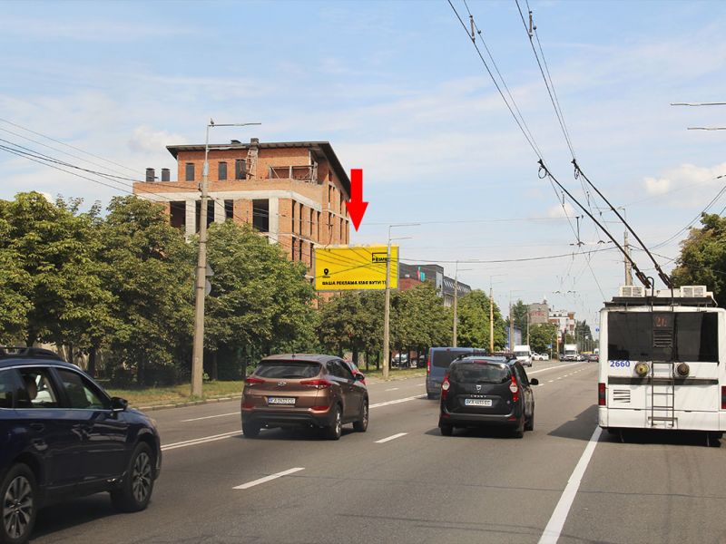 Білборд/Щит, Київ, Виговського вул. (раніш Маршала Гречко вул.) - вул. Сунична, в бік пр. Правди, ТРЦ "Ретровіль"