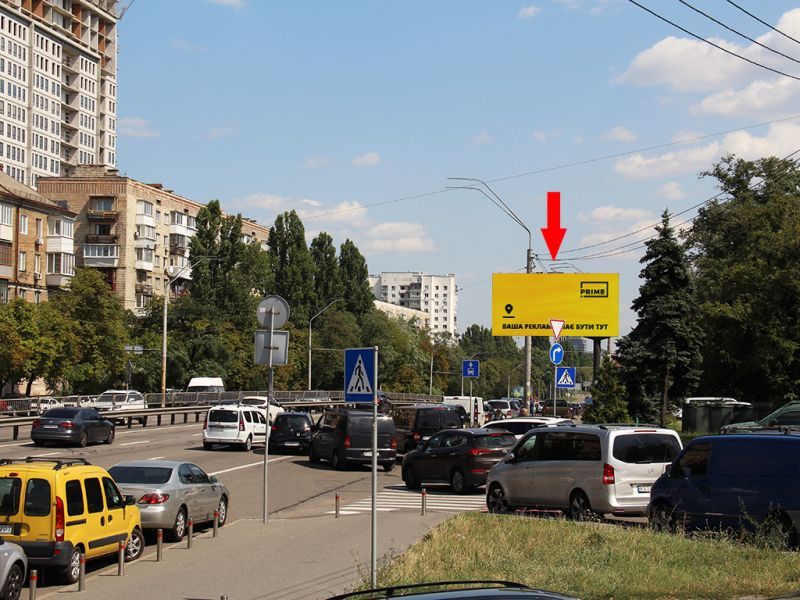 Led екран/Відеоборд, Київ, Берестейський пр. (колиш. пр. Перемоги), 76, навпроти, в сторону ст.м. "Шулявська", центр, (ролик 10 сек, 1 вихід/1,5 хвилини)