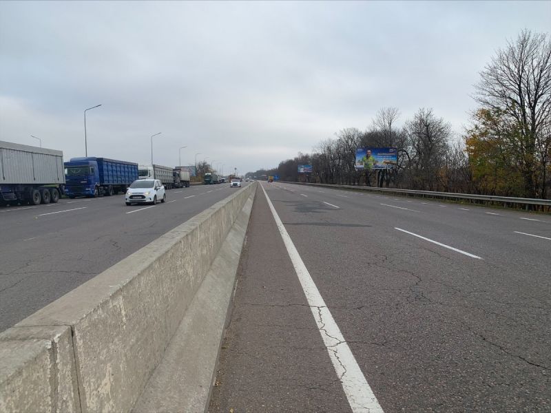 Билборд/Щит, Трассы, Київська траса транспорт прямує в м. Одеса