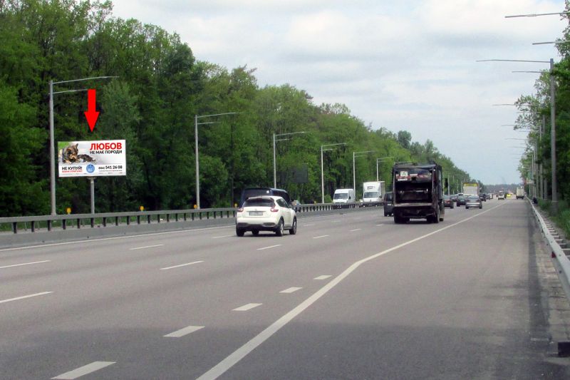 Білборд/Щит, Київ, проспект Академіка Палладіна 1000м до повороту до ТРК"ЛАВІНА", ЕПІЦЕНТР, Декатлон