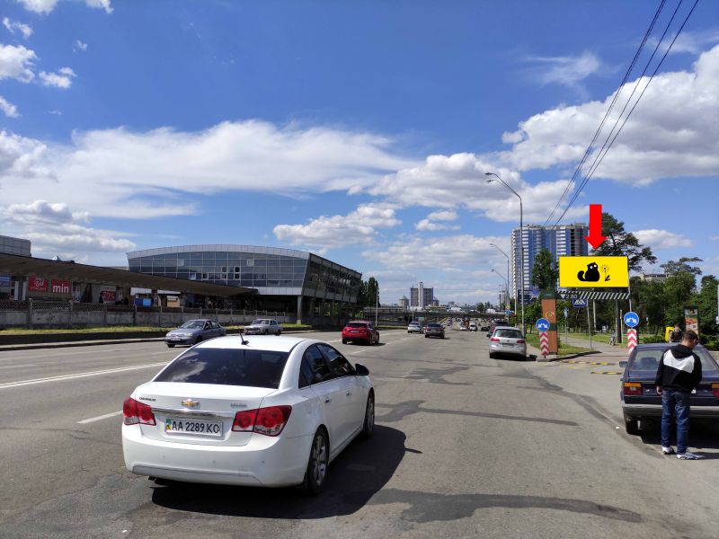 Led екран/Відеоборд, Київ, Броварський пр., 27, біля McDonalds's, ст. м. "Дарниця", в центр