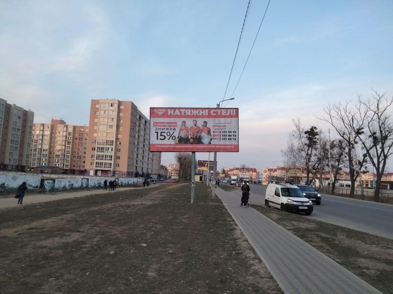 Білборд/Щит, Софіївська Борщагівка, Ул. Соборнвя , возле ЖК Львский Маеток / ЖК Дания / ТЦ МАЕТОК