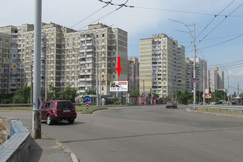 Білборд/Щит, Київ, проспект Володимира Маяковського 87/10