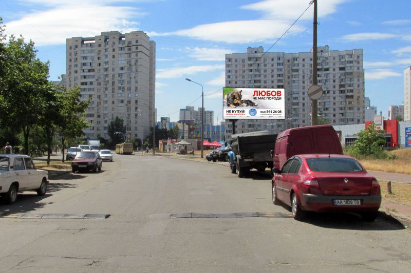 Білборд/Щит, Київ, вул. Будищанська буд. 40/42