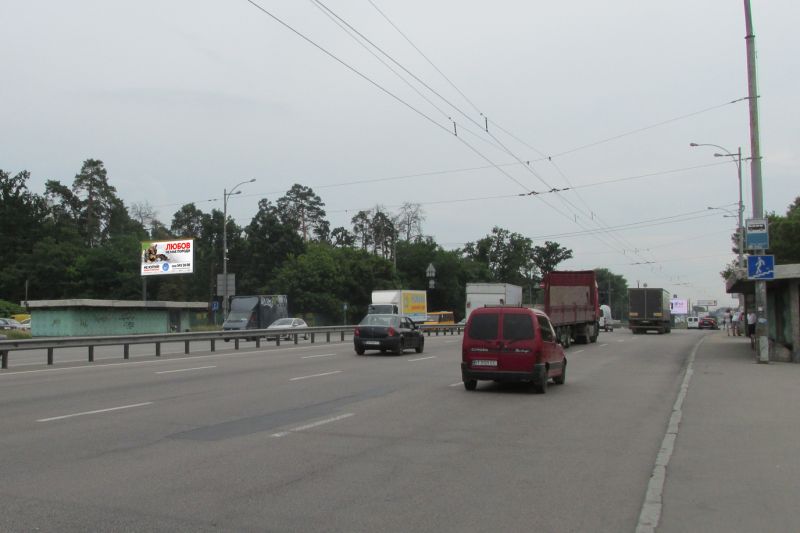 Білборд/Щит, Київ, Кільцева дорога / вул. Верховинна, в напрямку Одеської площі