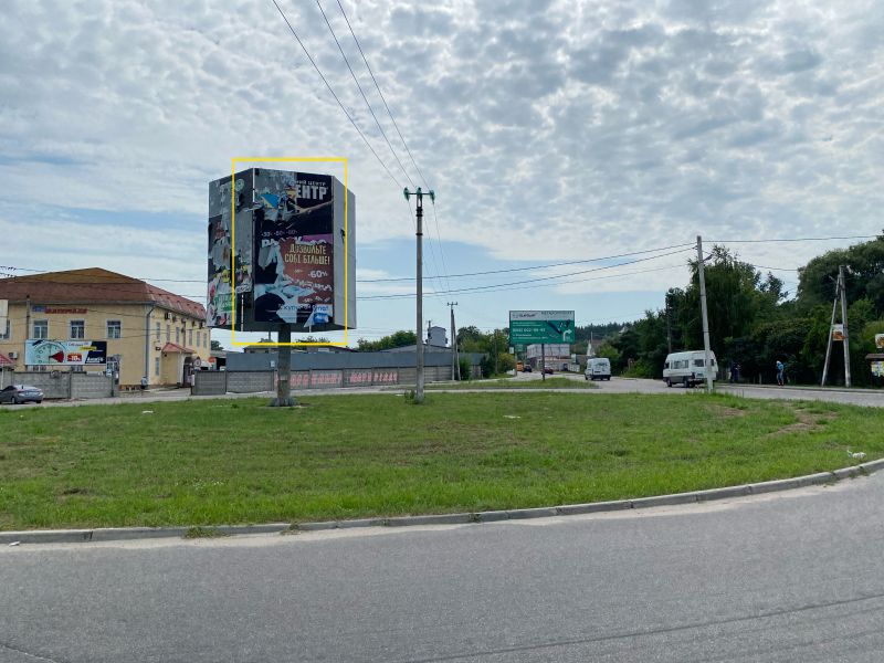 Билборд/Щит, Белогородка, Ул. Владимирская, возле магазина АНЖИО