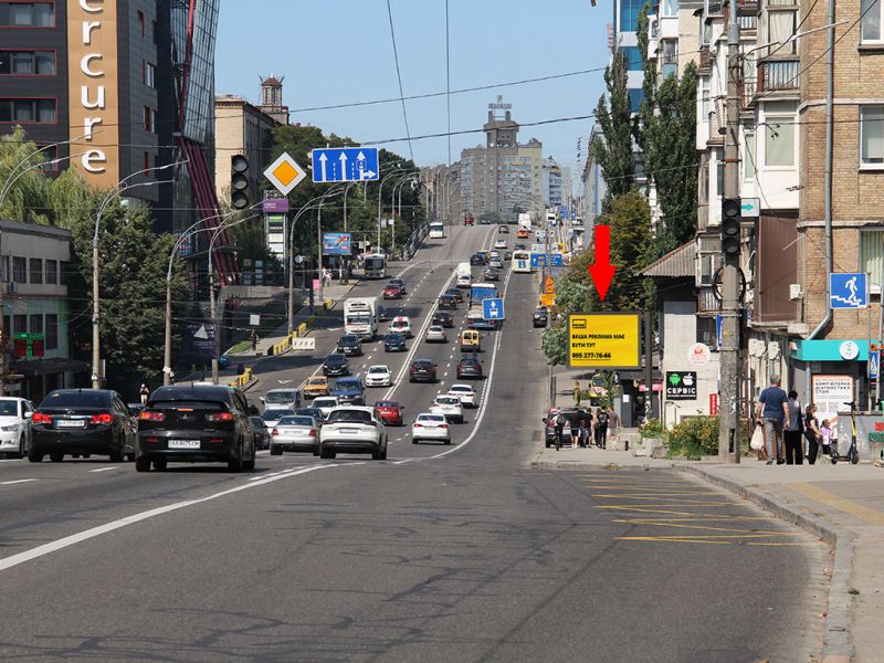 Led екран/Відеоборд, Київ, Гетьмана вул., 17, навпроти ТРЦ "Космополіт", в сторону ст. м. "Шулявська", (ролик 10 сек, 1 вихід/1,5 хвилини)