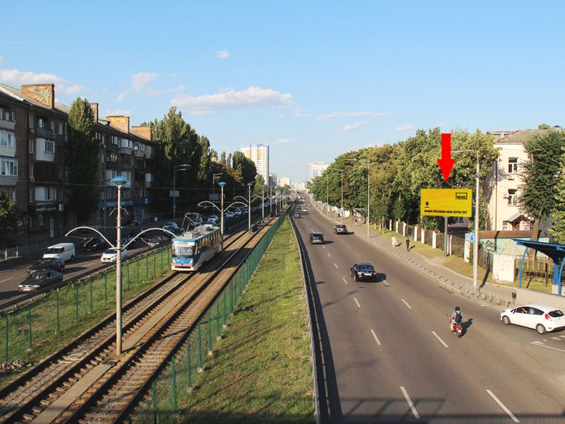 Led екран/Відеоборд, Київ, Гузара пр. (колиш. Комарова), 3 - бул. Гавела (колиш. Лепсе), медмістечко, "Ісіда", "Добробут", в центр, (ролик 10 сек, 1 вихід/1,5 хвилини)