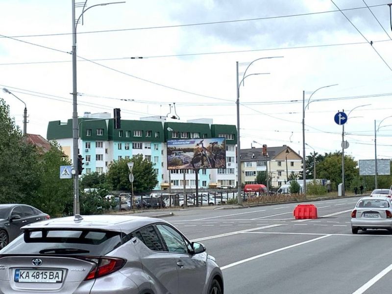 Білборд/Щит, Київ, вул. Т. Драйзера, (03-0067-01) в напрямку від вул. Бальзака